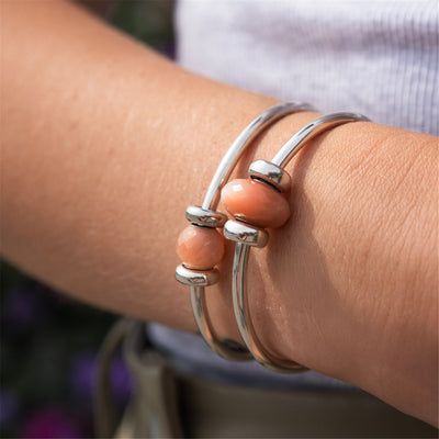 Bead Feldespato Piedra Lunar