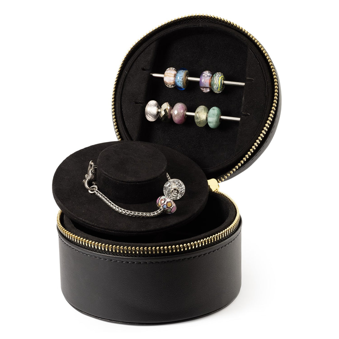 TROLLBEADS アクセサリーケース 3点セット Bead Box, Black – Trollbeads