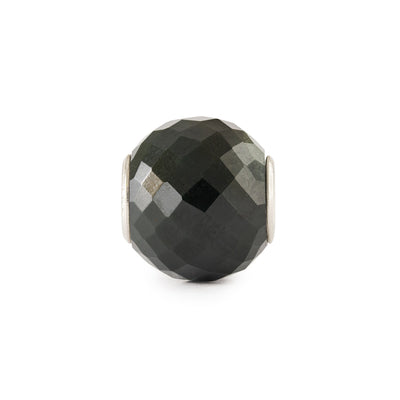 Bead Redonda Facetada Calcedonia