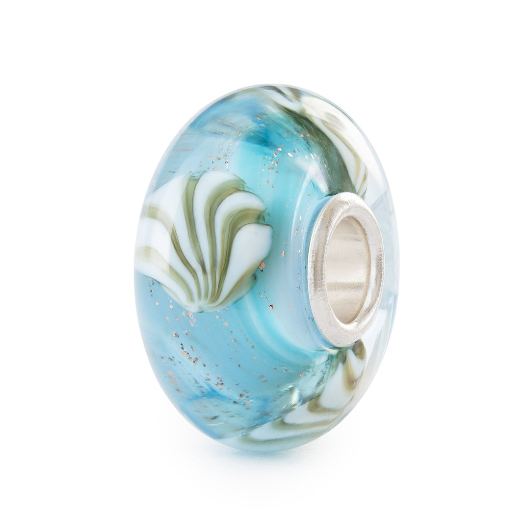 Perle Trollbeads Amico Prezioso - Verre De Murano - Perle à Main Pour Bracelet Personnalisable - Symbolique D'amitié
