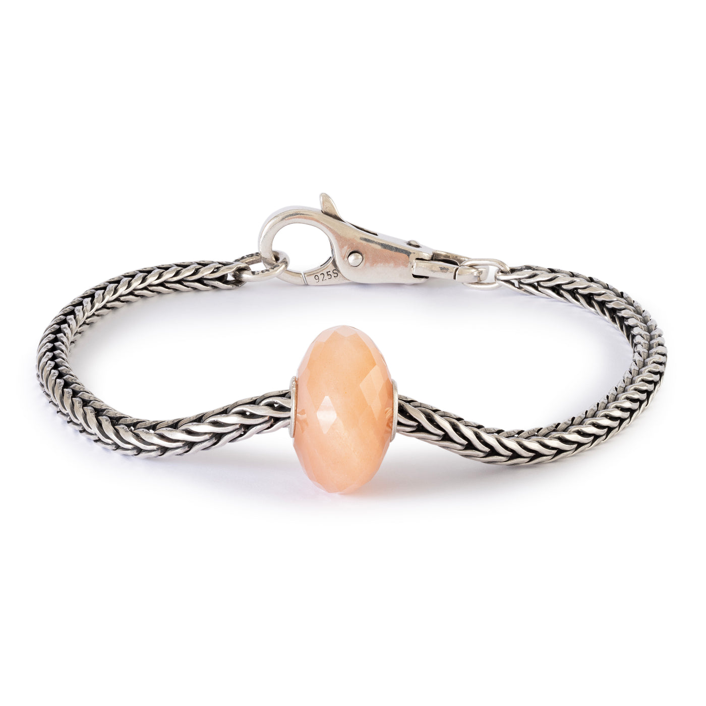 Pulsera en Plata con Piedra Lunar Feldespato