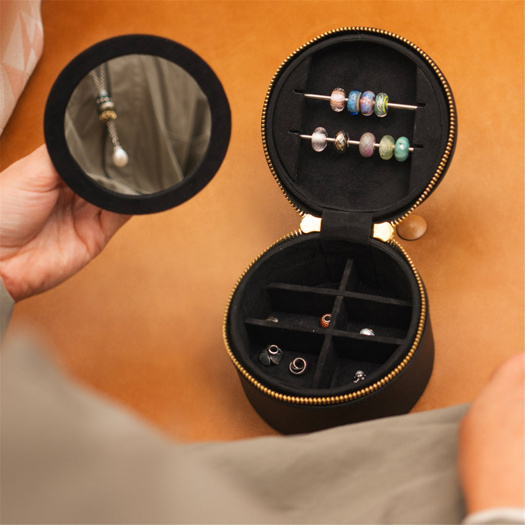 TROLLBEADS アクセサリーケース 3点セット Bead Box, Black – Trollbeads