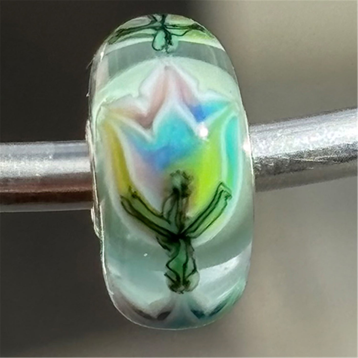 Bead Tulipán Fantasía Arco Iris