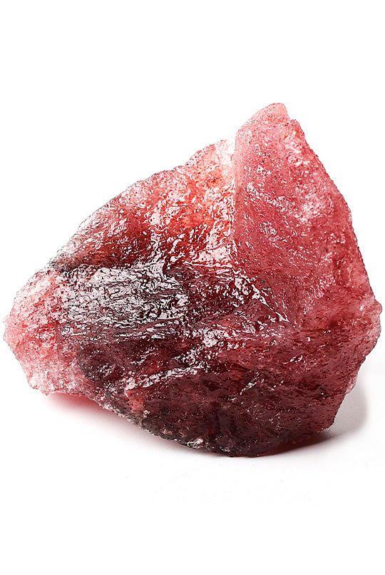 raw strawberry quartz