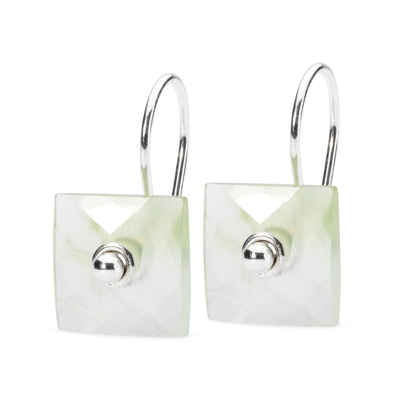 Green Prehnite Earrings