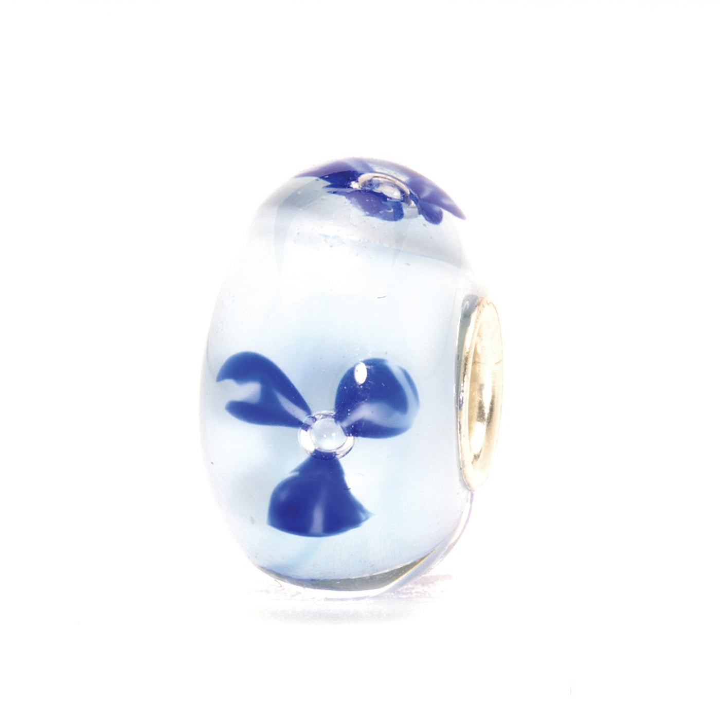 Bead Flor Azul Celeste