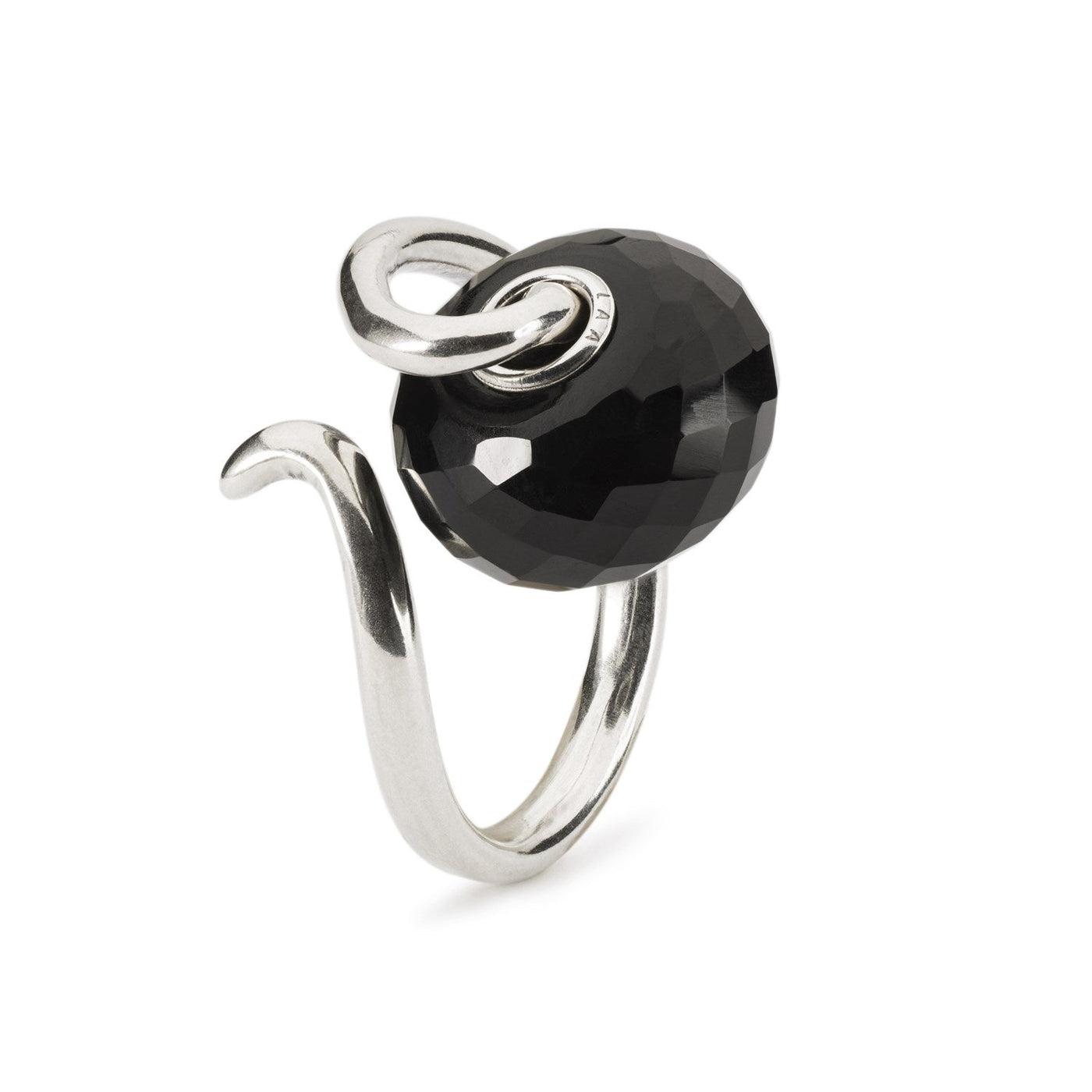 Anillo Fantasía Elegante Ónix Negro - 11-12